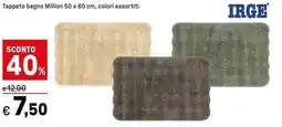 Iper La Grande Tappeto bagno Million IRGE offerta