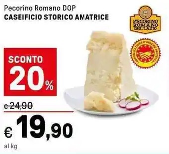 Iper La Grande Pecorino Romano DOP CASEIFICIO STORICO AMATRICE offerta