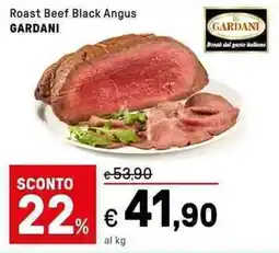 Iper La Grande Roast Beef Black Angus GARDANI offerta