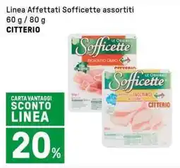 Iper La Grande Linea Affettati Sofficette CITTERIO offerta