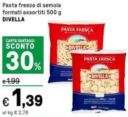 Iper La Grande Pasta fresca di semola DIVELLA offerta