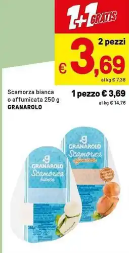 Iper La Grande Scamorza bianca o affumicata GRANAROLO offerta