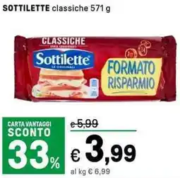 Iper La Grande SOTTILETTE classiche offerta