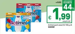 Iper La Grande Actimel DANONE offerta