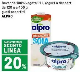 Iper La Grande Bevande 100% vegetali 1 I, Yogurt o dessert offerta