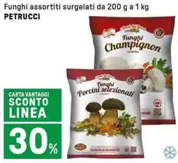 Iper La Grande Funghi surgelati PETRUCCI offerta
