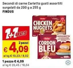 Iper La Grande Secondi di carne Carletto surgelati FINDUS offerta