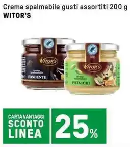 Iper La Grande Crema spalmabile WITOR'S offerta