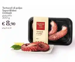Conad Tentacoli di polpo Sapori&Idee CONAD precotto offerta