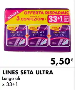 Iper Tosano LINES SETA ULTRA Lungo ali offerta