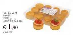Conad Vol au vent tondi offerta