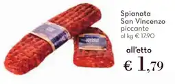 Conad Spianata San Vincenzo piccante offerta
