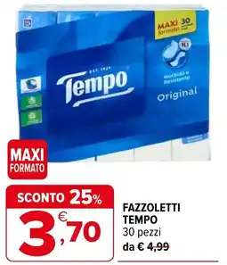 Iperal Fazzoletti TEMPO offerta