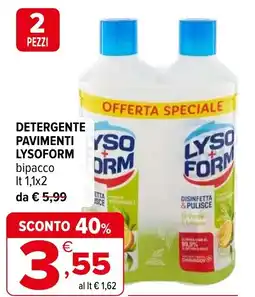 Iperal Detergente pavimenti LYSOFORM offerta