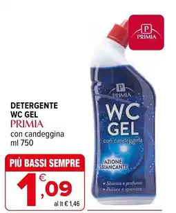 Iperal Detergente wc gel PRIMIA offerta