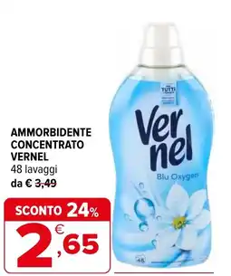 Iperal Ammorbidente concentrato VERNEL offerta