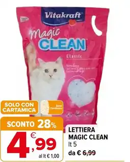 Iperal Lettiera MAGIC CLEAN offerta