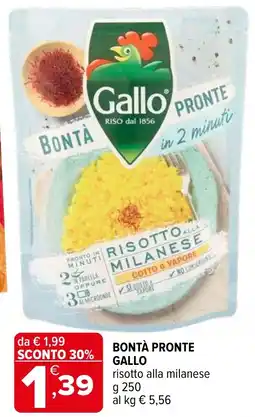 Iperal Bontà pronte GALLO offerta