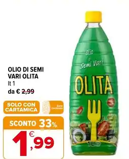 Iperal Olio di semi vari OLITA offerta