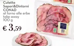 Conad Culatta Sapori&Dintorni CONAD offerta
