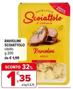Iperal Raviolificio SCOIATTOLO offerta