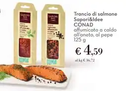 Conad Trancio di salmone Sapori&Idee CONAD offerta