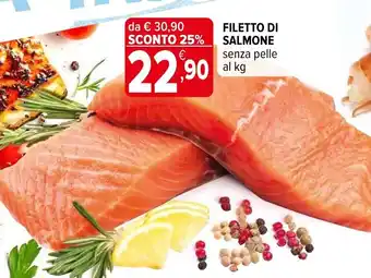 Iperal Filetto di salmone offerta