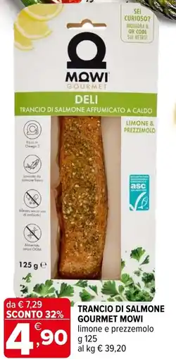 Iperal Trancio di salmone gourmet MOWI offerta