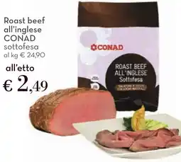 Conad Roast beef all'inglese CONAD offerta