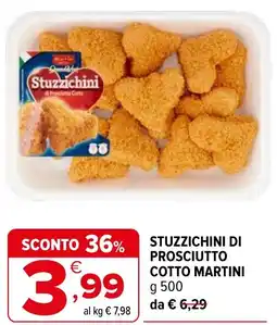 Iperal Stuzzichini di prosciutto cotto MARTINI offerta
