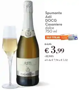 Conad Spumante Asti DOCG Casaniere offerta