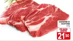 Iperal Costatine di scottona offerta