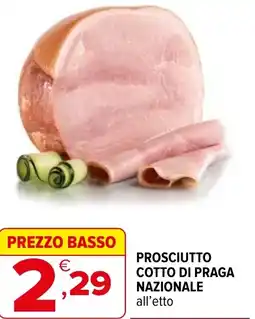 Iperal Prosciutto cotto di praga nazionale offerta