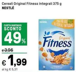 Iper La Grande Cereali Original Fitness integrali NESTLÉ offerta