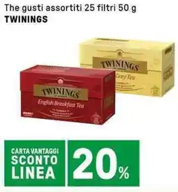 Iper La Grande The 25 filtri TWININGS offerta