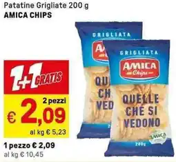 Iper La Grande Patatine Grigliate AMICA CHIPS offerta