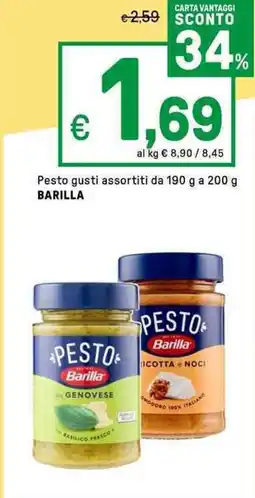 Iper La Grande Pesto BARILLA offerta