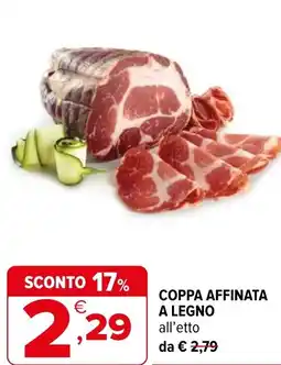 Iperal Coppa affinata a legno offerta