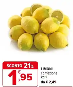 Iperal Limoni confezione offerta
