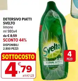 Iperal Detersivo piatti SVELTO offerta