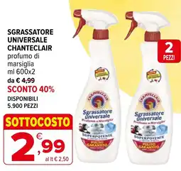 Iperal Sgrassatore universale CHANTECLAIR offerta