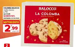 Iperal Colomba BALOCCO offerta