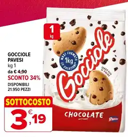 Iperal Gocciole PAVESI offerta