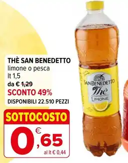 Iperal Thè SAN BENEDETTO offerta