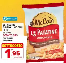 Iperal Le patatine originali MC CAIN offerta