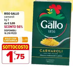 Iperal Riso GALLO carnaroli offerta