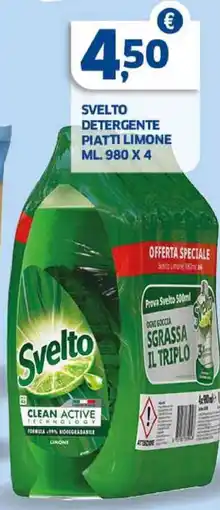 Sigma Svelto detergente piatti limone offerta