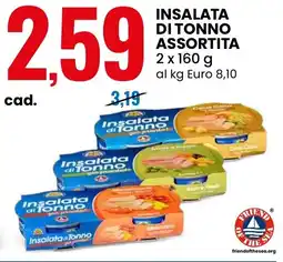 Eurospin Athena insalata di tonno offerta