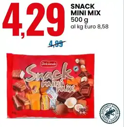 Eurospin Dolciando snack mini mix offerta