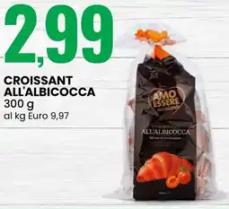Eurospin Amo essere croissant all'albicocca offerta